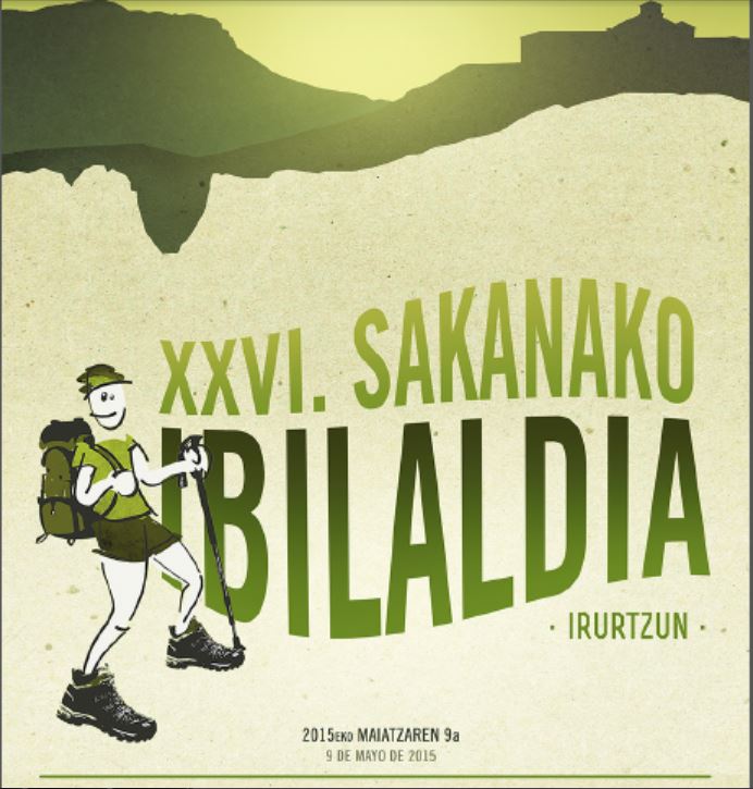XXVI. SAKANAKO IBILALDIA, Datorren maiatzaren 9an.  // &quot; LA MARCHA DE LAS 3 ERMITAS &quot; el pr&oacute;ximo domingo 9 de Mayo.